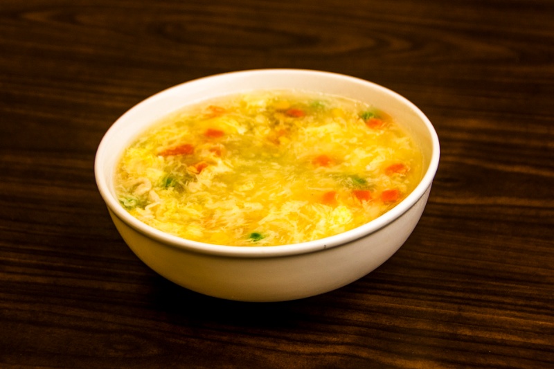 s04. chicken sweet corn soup 鸡茸玉米汤